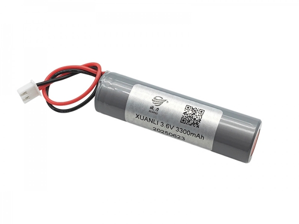 3.6V 3300mAh 18650 2pin 圓柱鋰電池